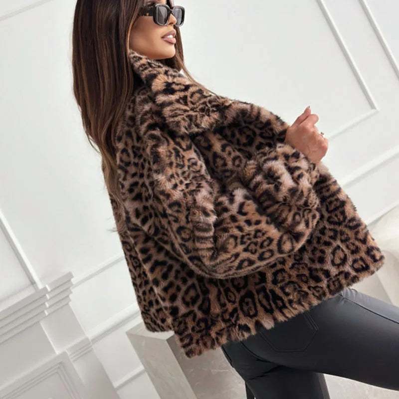 Women's Leopard Cardigan