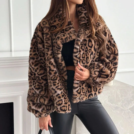 Women's Leopard Cardigan